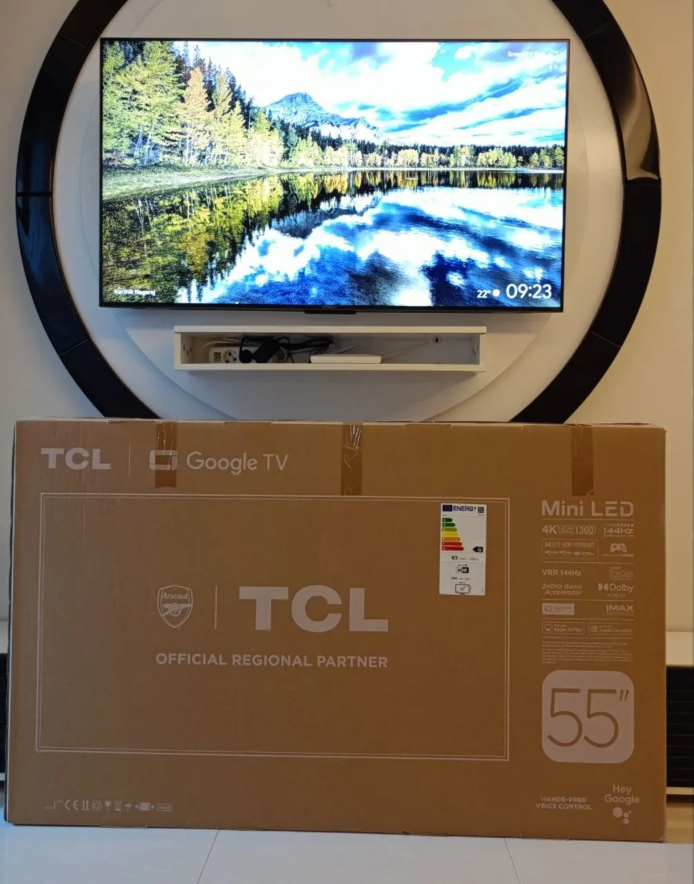Телевизор TCL 55 дюймов в Махмутларе 1