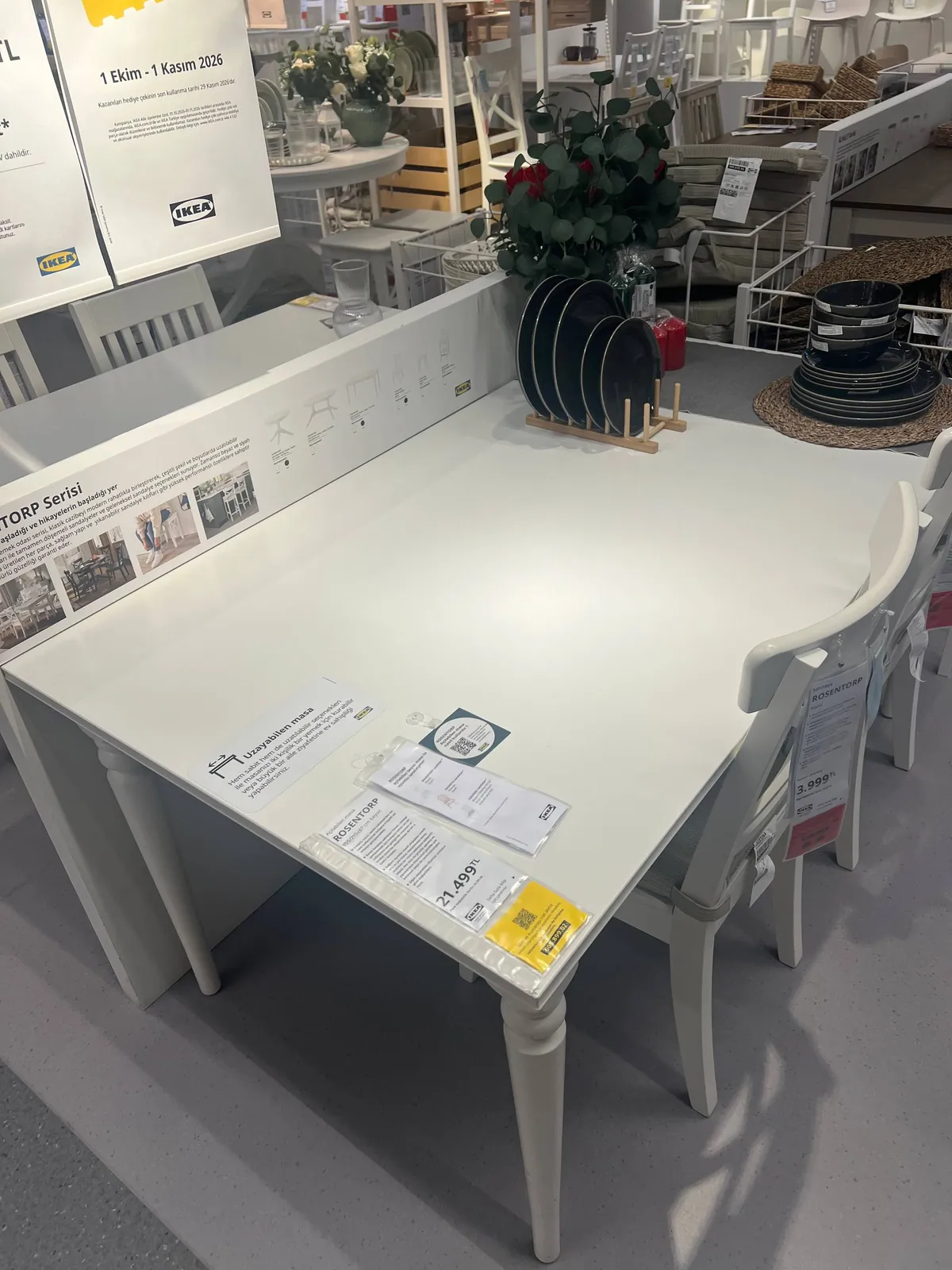 Раскладной стол IKEA в идеальном состоянии 1