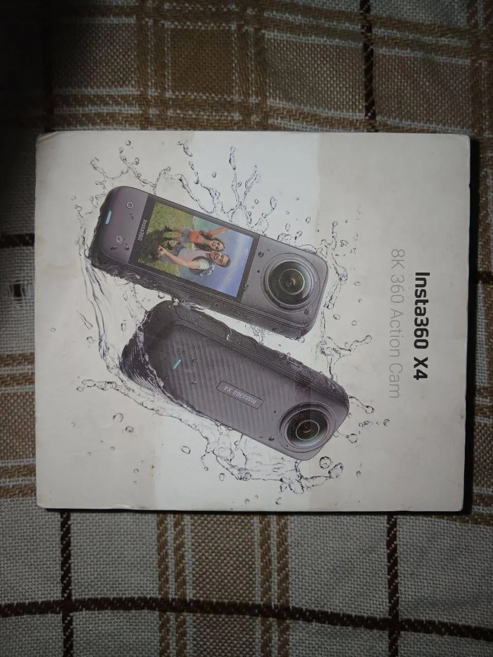 Экшн-камера Insta360 X4 с полным комплектом 4