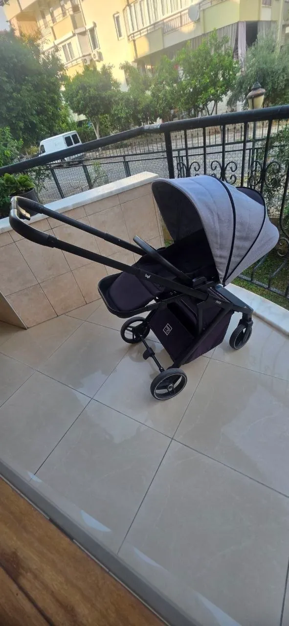 Детская коляска Bagi Neo 2 с дождевиком, Оба 1