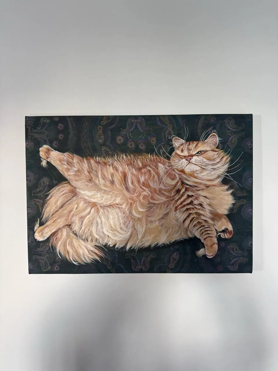 Картина на холсте, акрил, 50х35 см 1