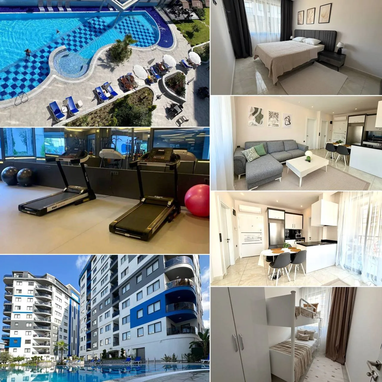 Квартира 2+1 в Konak Cleopatra Twin, Аланья 1