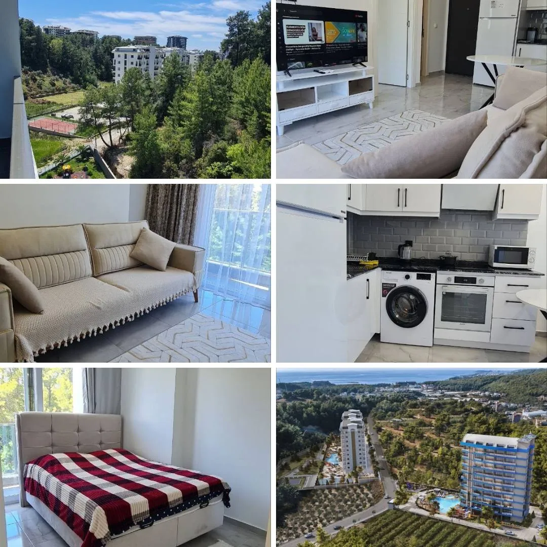 Квартира 1+1 в ЖК Aqua Residence, Авсаллар 1