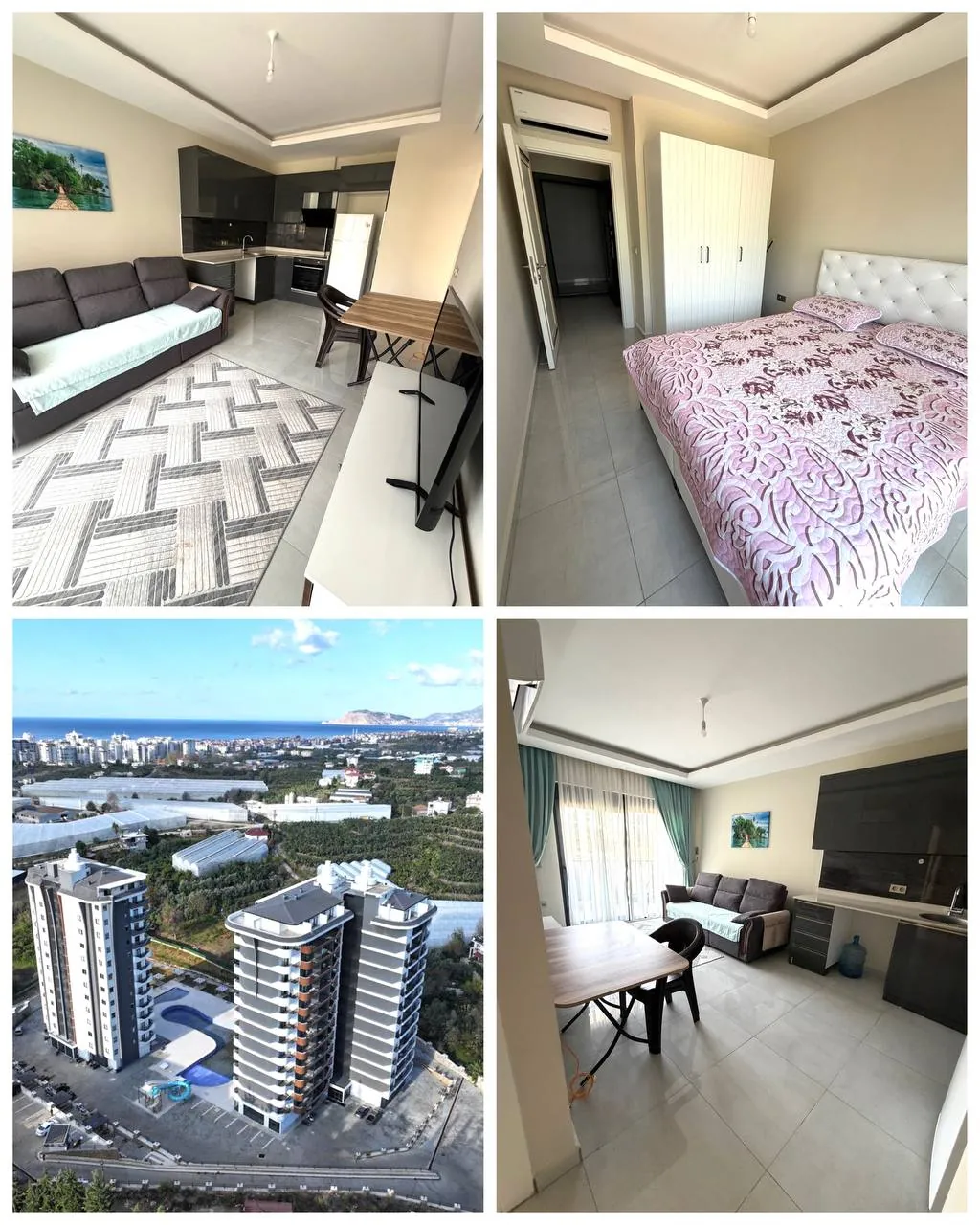 Квартира 1+1 48 м² в Махмутларе, Аланья 1