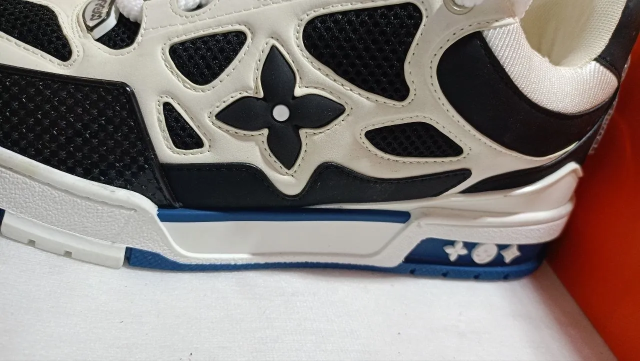 Кроссовки Louis Vuitton LV Skate, Marine White 4