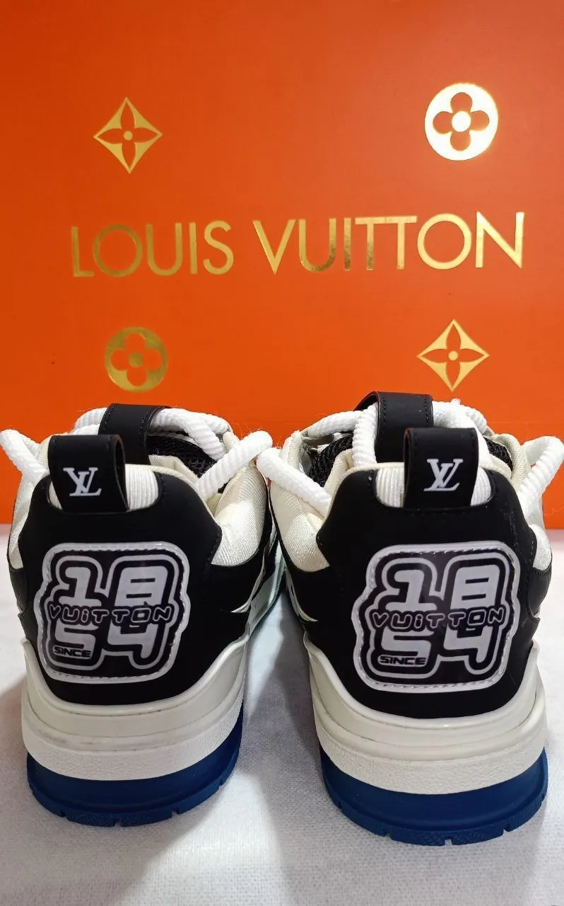Кроссовки Louis Vuitton LV Skate, Marine White 2