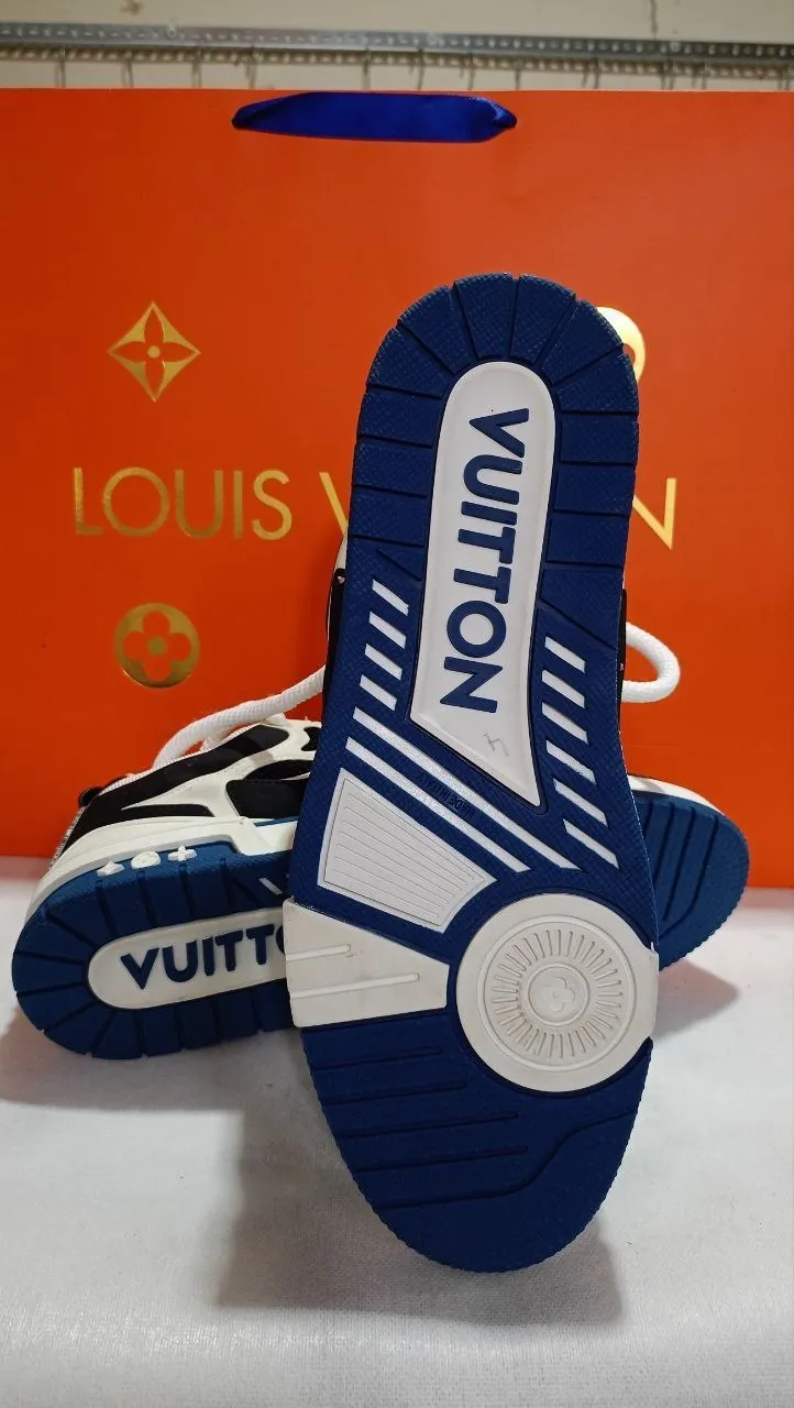 Кроссовки Louis Vuitton LV Skate, Marine White 5
