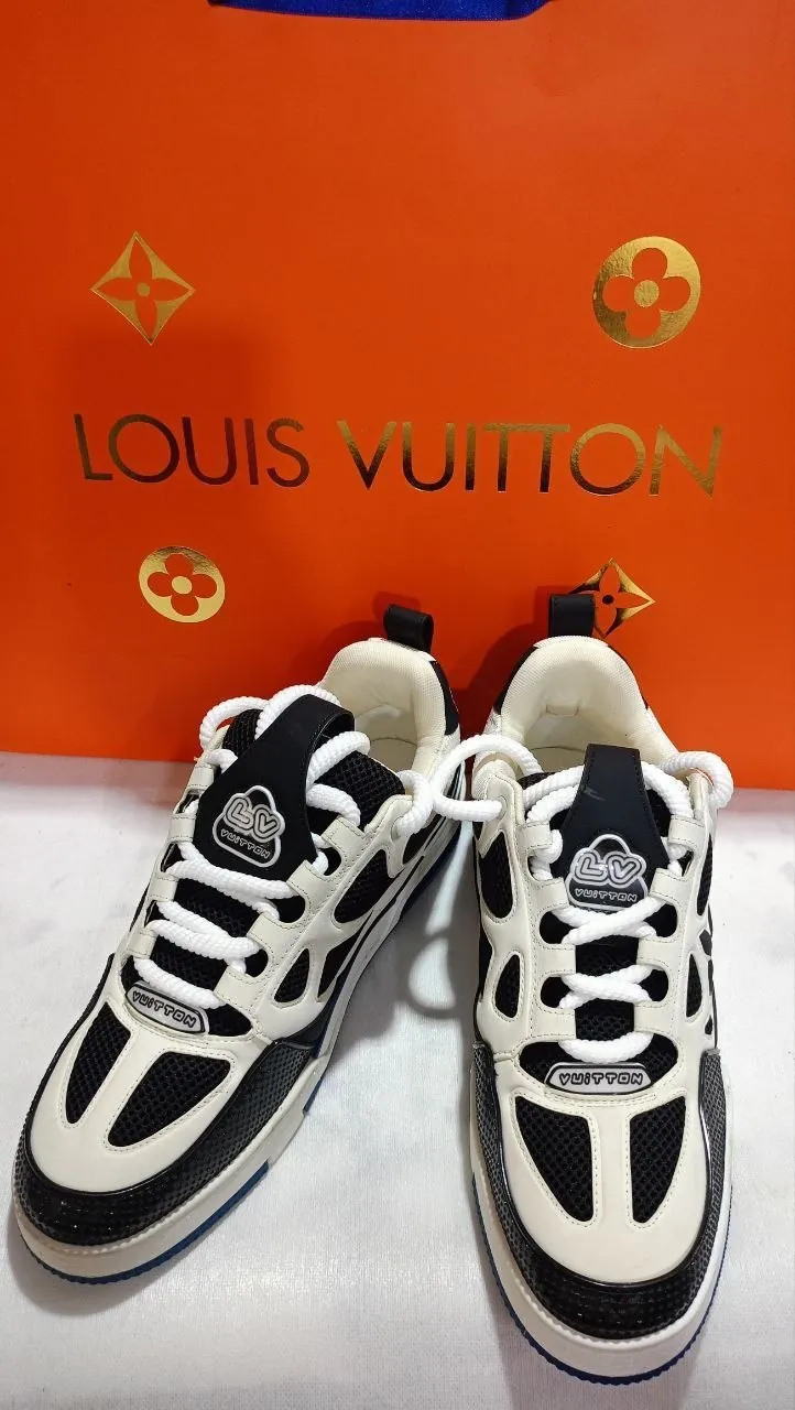 Кроссовки Louis Vuitton LV Skate, Marine White 3