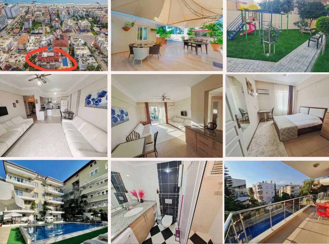 Квартира 1+1 60 м² в районе Оба 1