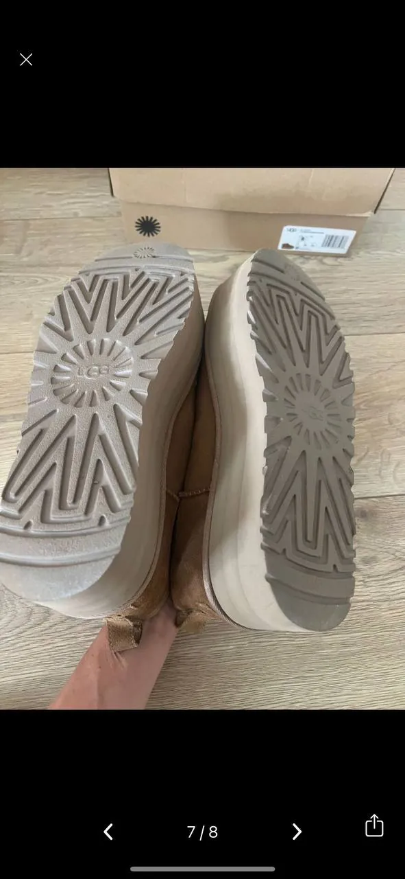Женские угги Ugg цвета camel 6