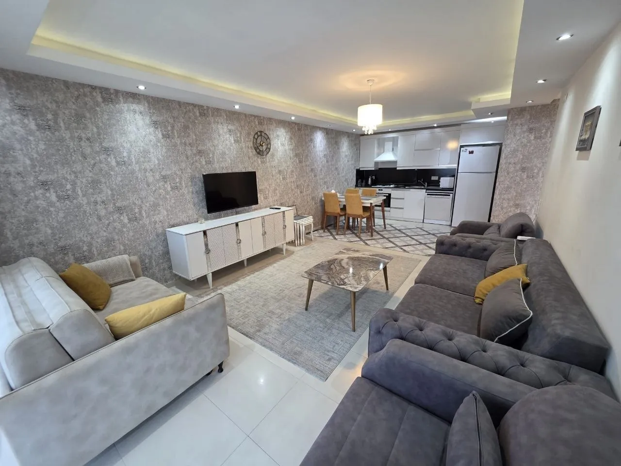 Квартира 1+1 70 м² в Kurt Safir, Махмутлар 4
