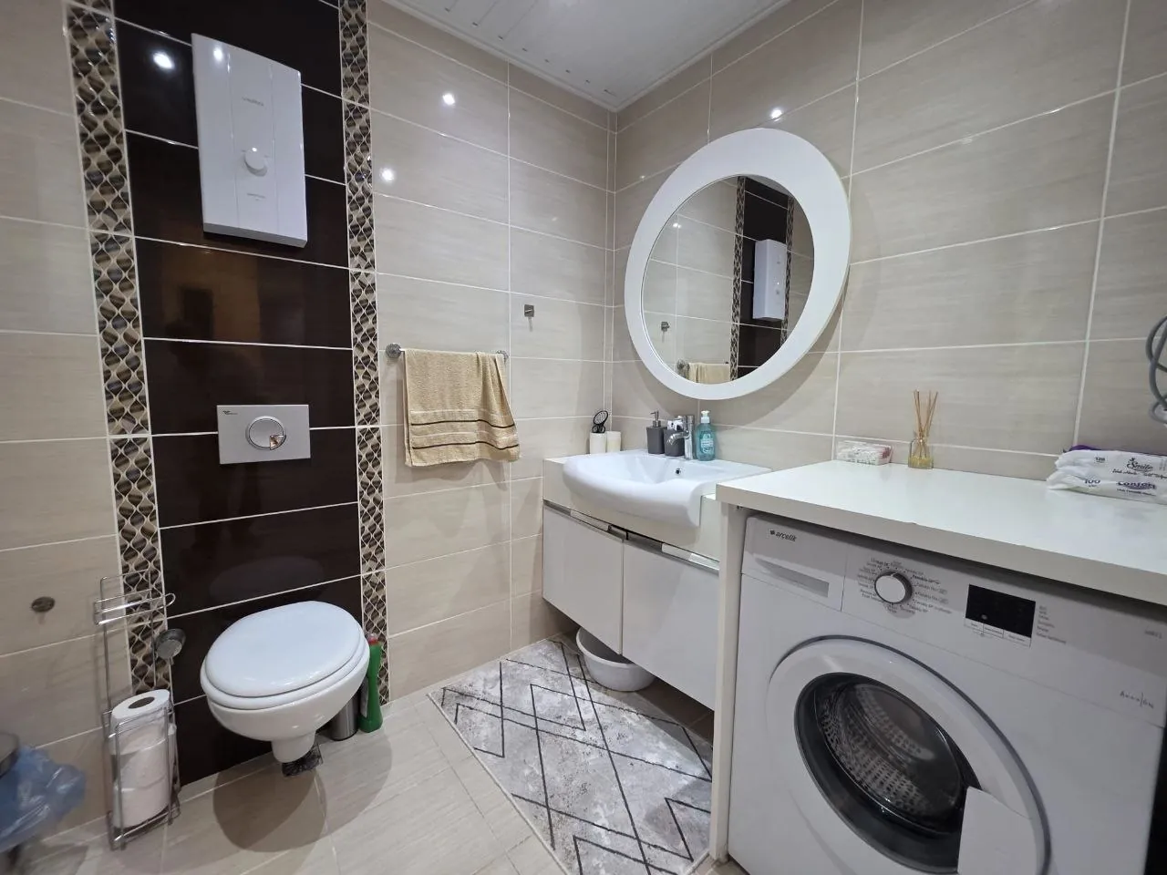 Квартира 1+1 70 м² в Kurt Safir, Махмутлар 8