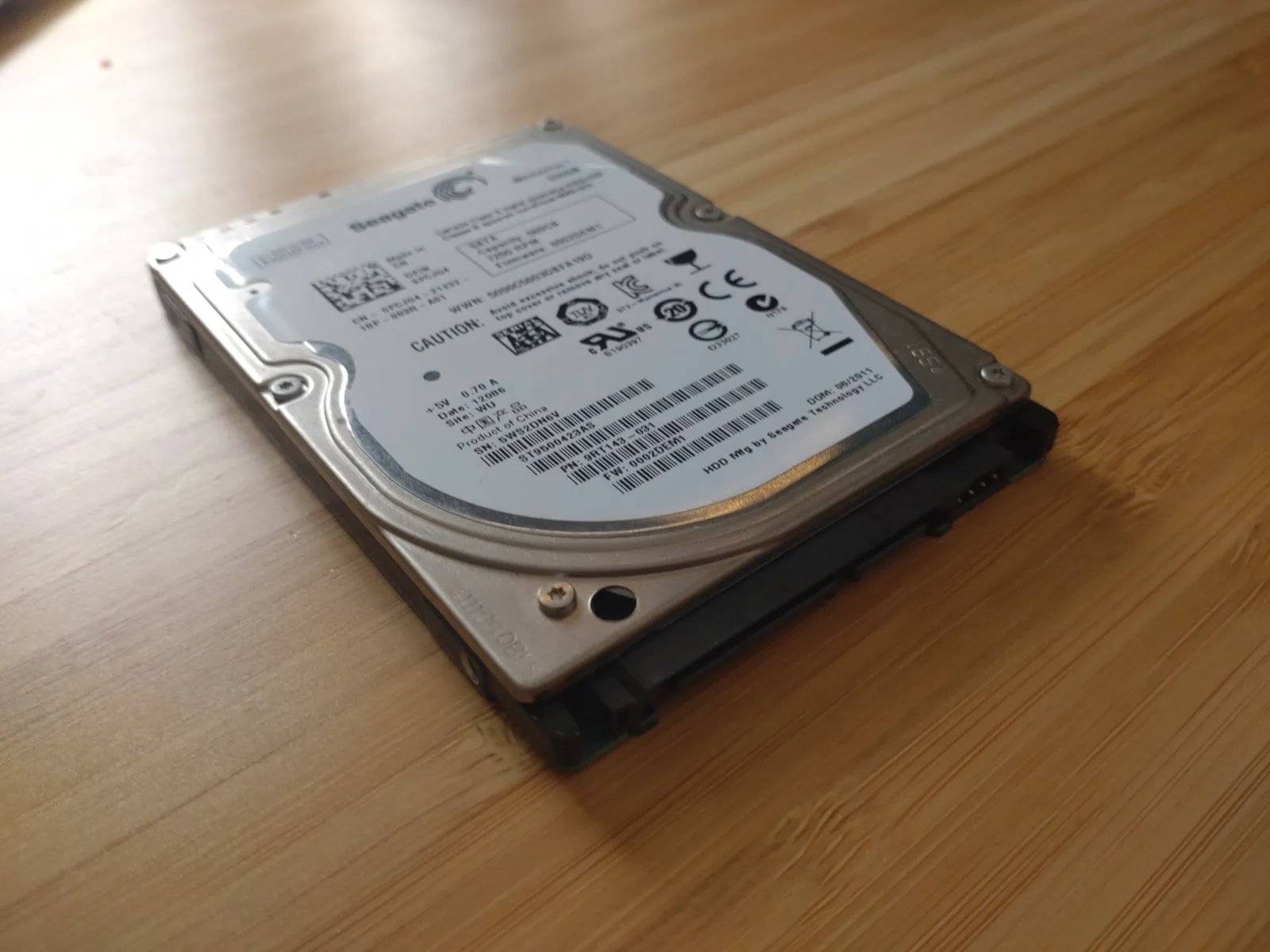 Жёсткий диск Seagate 500 Гб для ноутбука 3