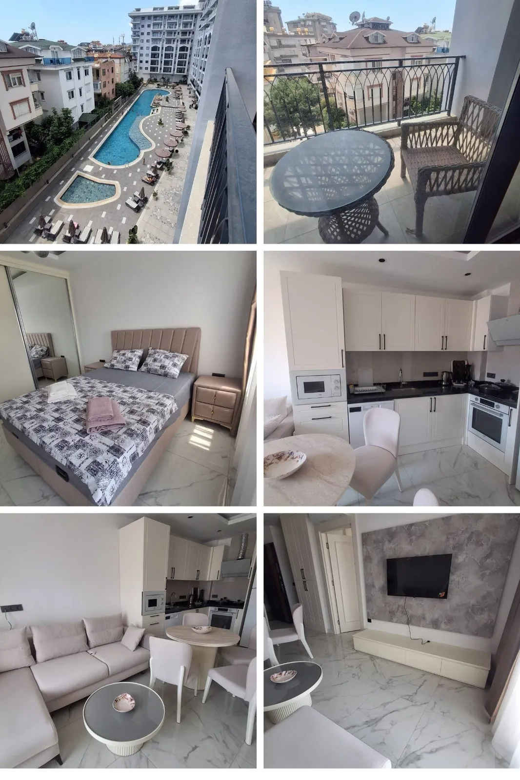 Квартира 1+1 в Клеопатре, Аланья 1