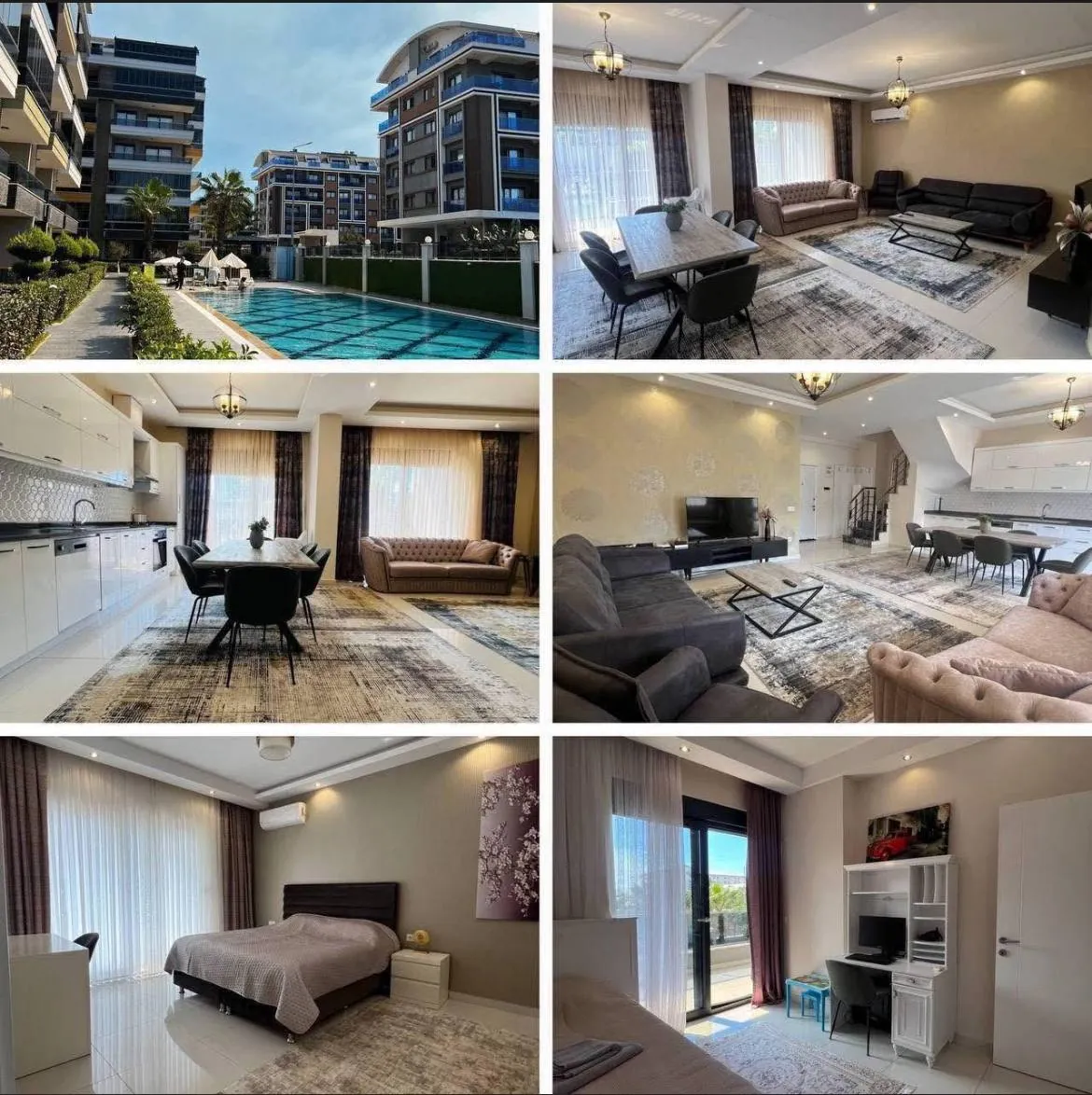 Дуплекс 2+1 в Vanessa Park, Каргыджак 1