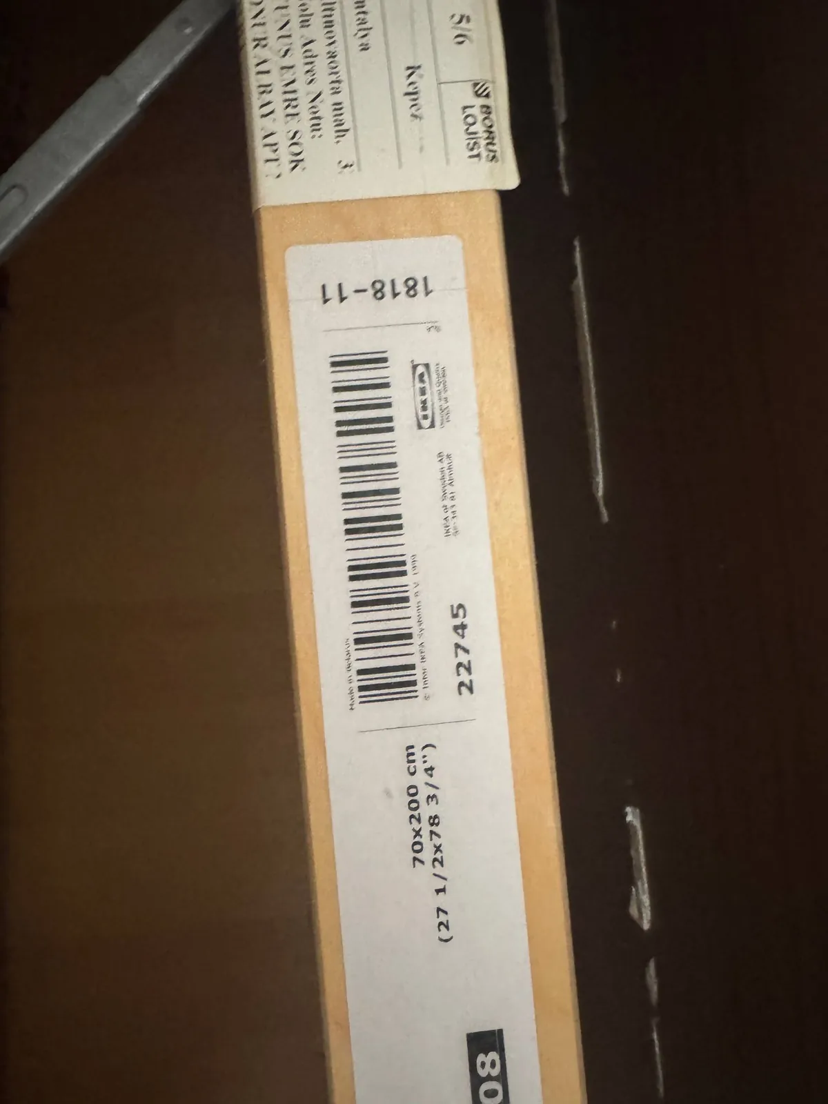 Двухспальная кровать IKEA с матрасом 3