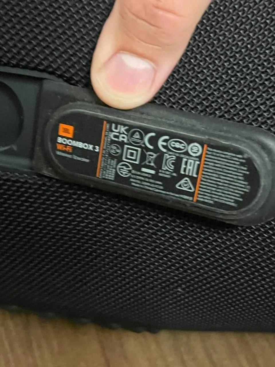 Портативная колонка JBL Boombox 3 с чехлом 4