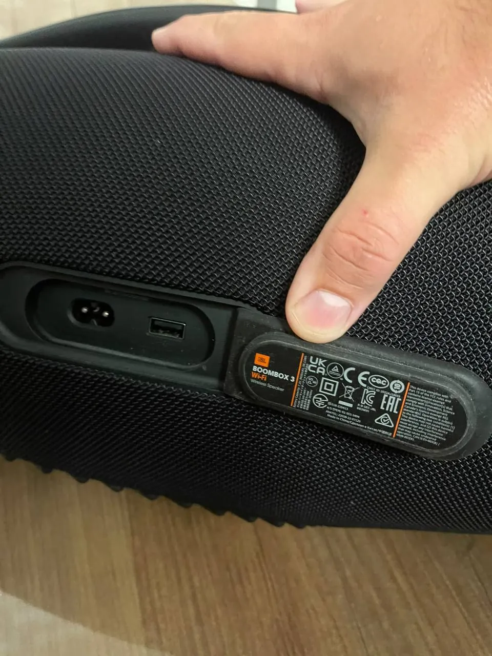Портативная колонка JBL Boombox 3 с чехлом 3