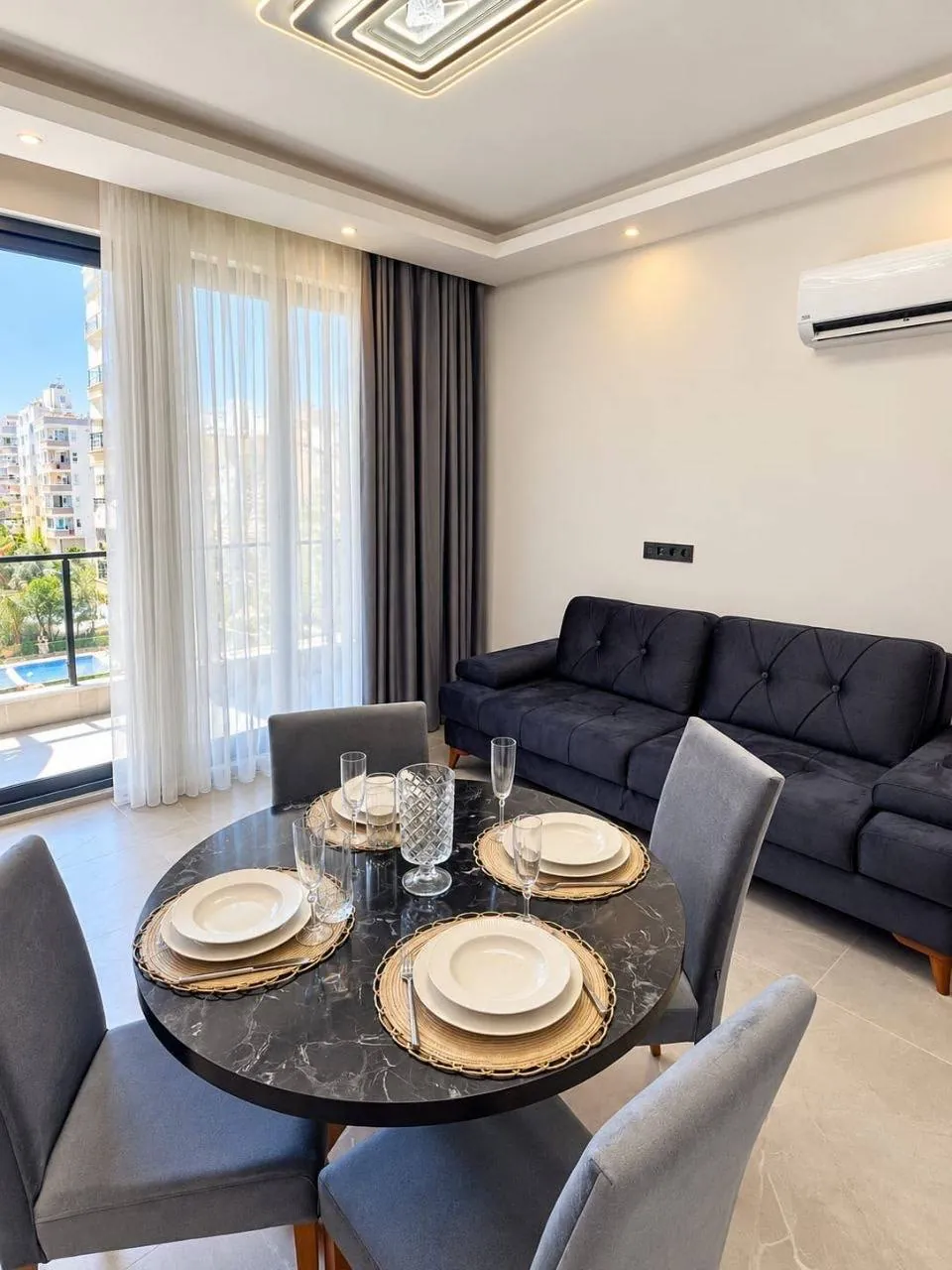 Квартира 1+1 58 м² в Махмутларе, Аланья 4