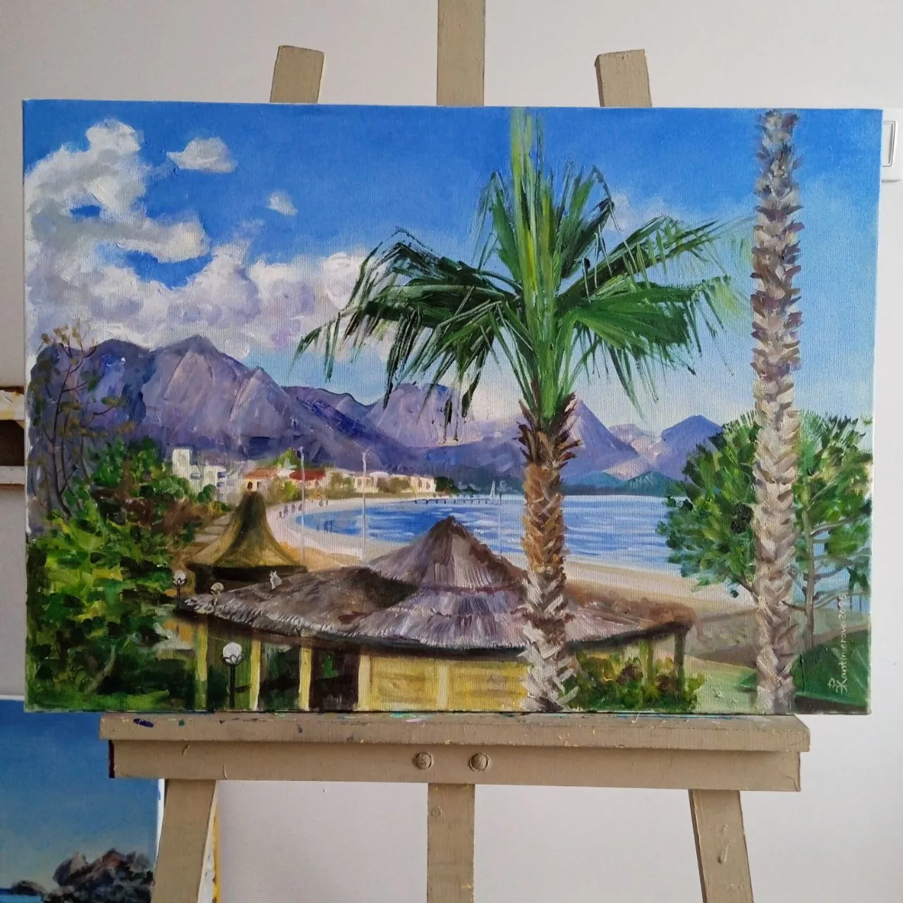 Картина маслом на холсте 50×70 см 1