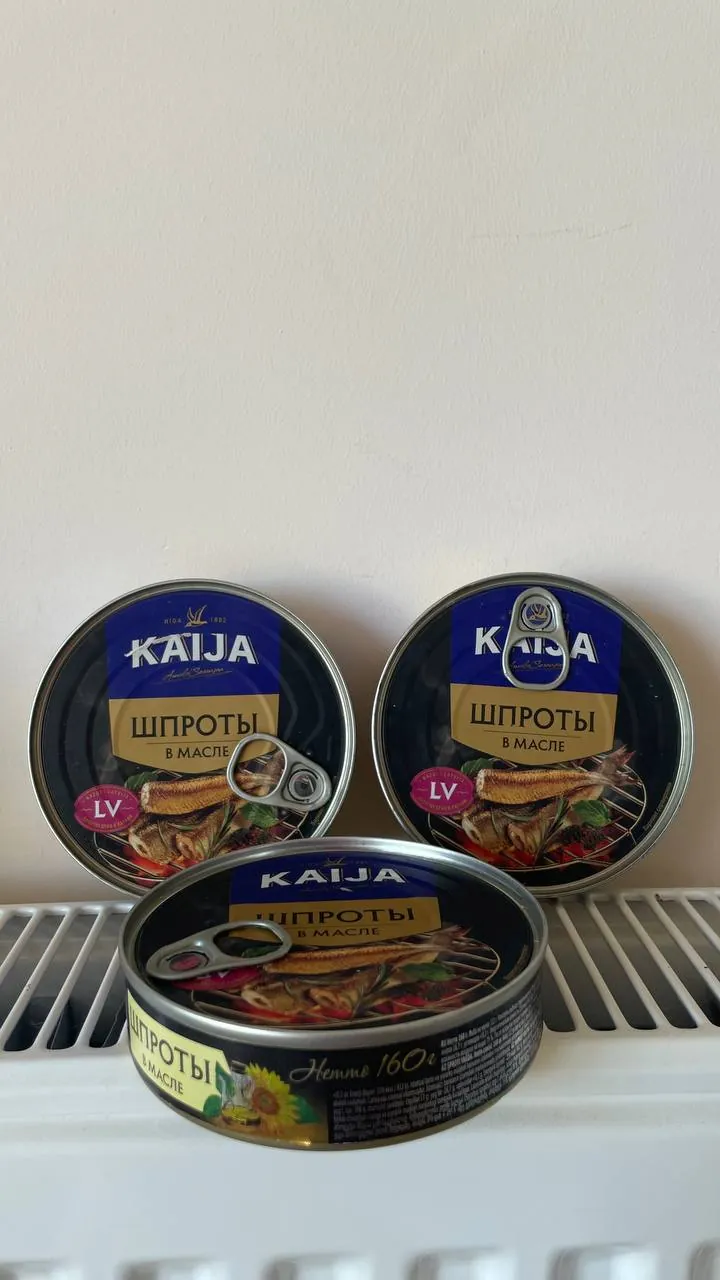 Консервированные шпроты из Прибалтики 1
