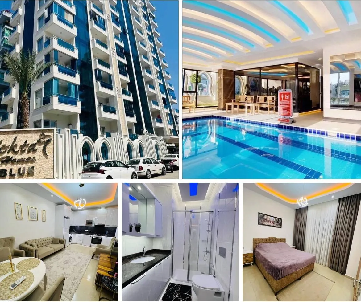 Квартира 1+1 в Yekta Blue Residence, Махмутлар 1