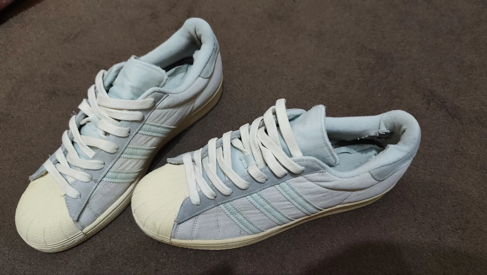 Кроссовки Adidas, Vans и лоферы Mango разных размеров 2
