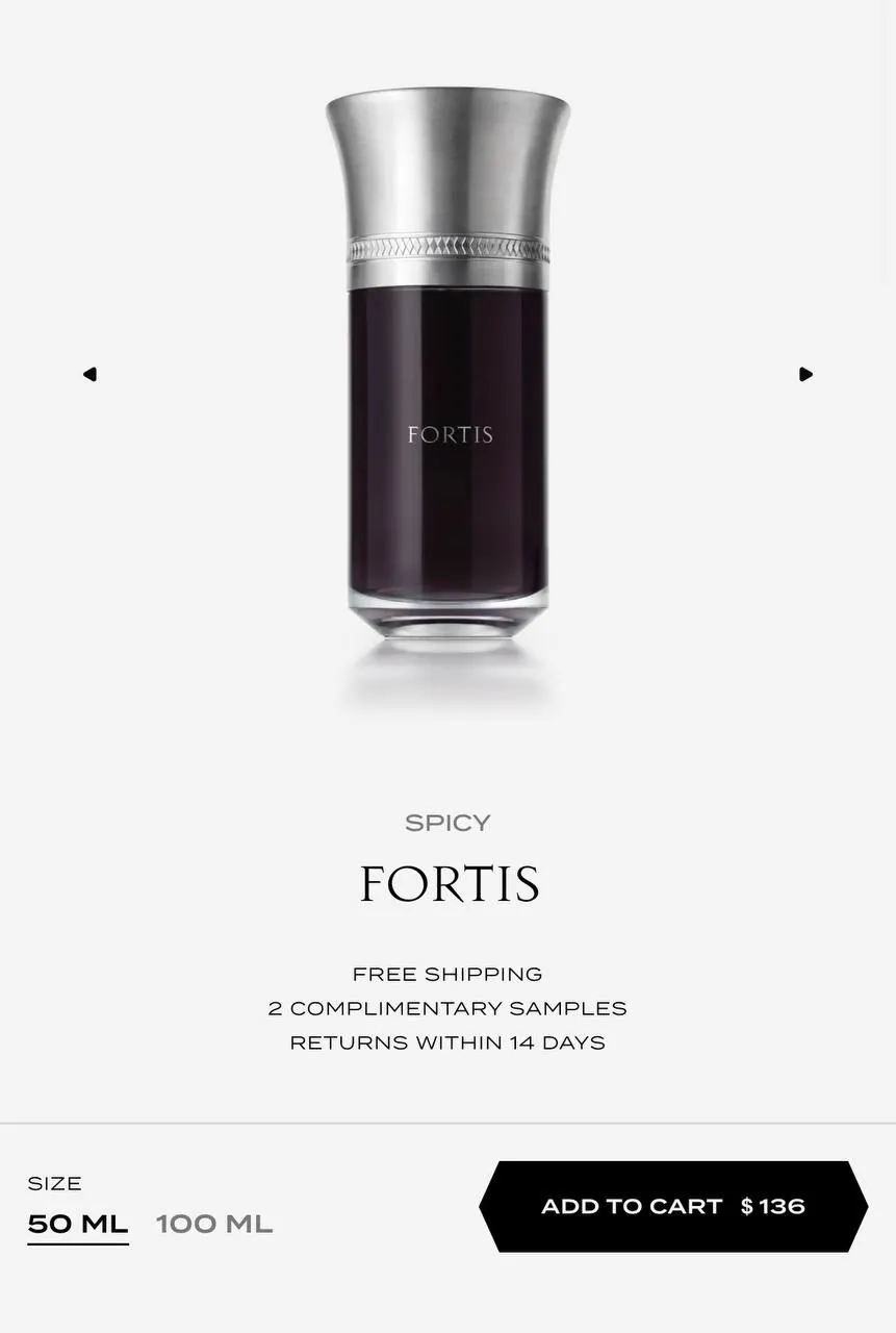Парфюм Liquides Imaginaires Fortis 50 мл 1