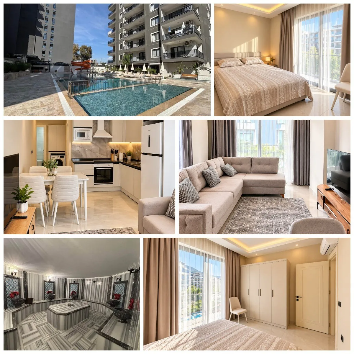 Квартира 1+1 55 м² в комплексе Yenisey Avangard, Махмутлар 1