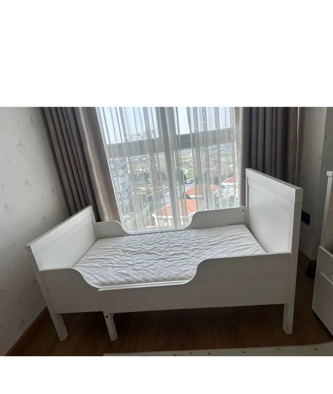 Раздвижная кровать IKEA с матрасами 1