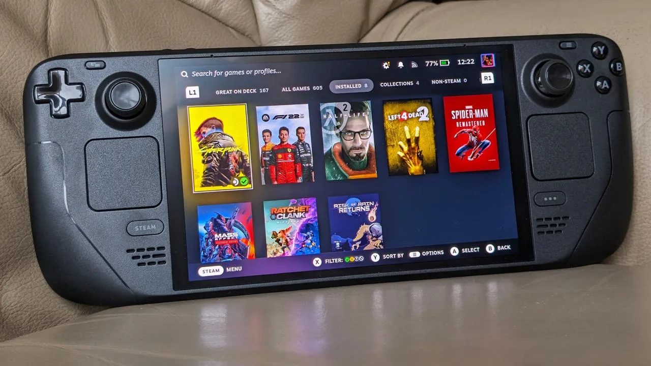 Игровая консоль Steam Deck OLED 512GB в идеальном состоянии 1