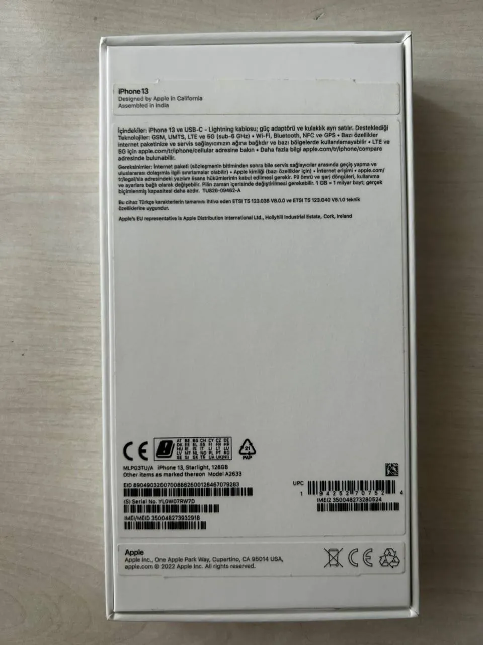 IPhone 13 128GB 6