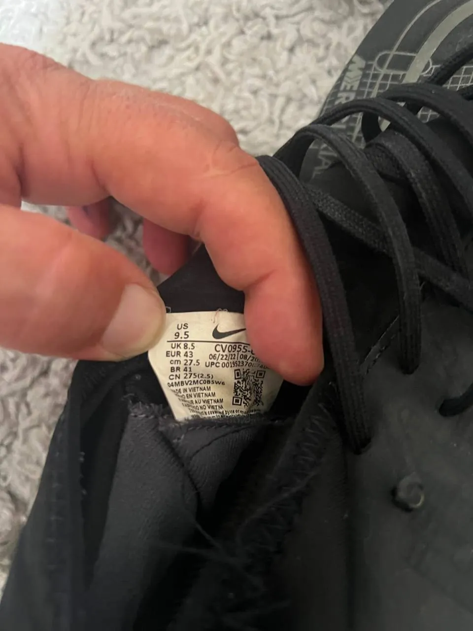 Футбольные бутсы Nike Mercurial 43 размер 2
