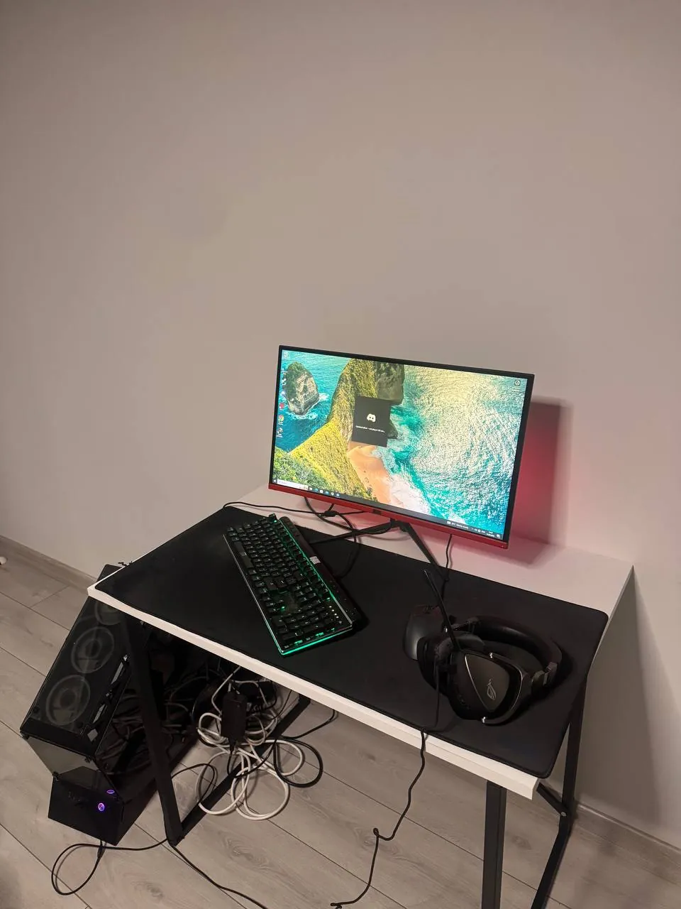 Игровой ПК с RTX 3060 и монитором 3