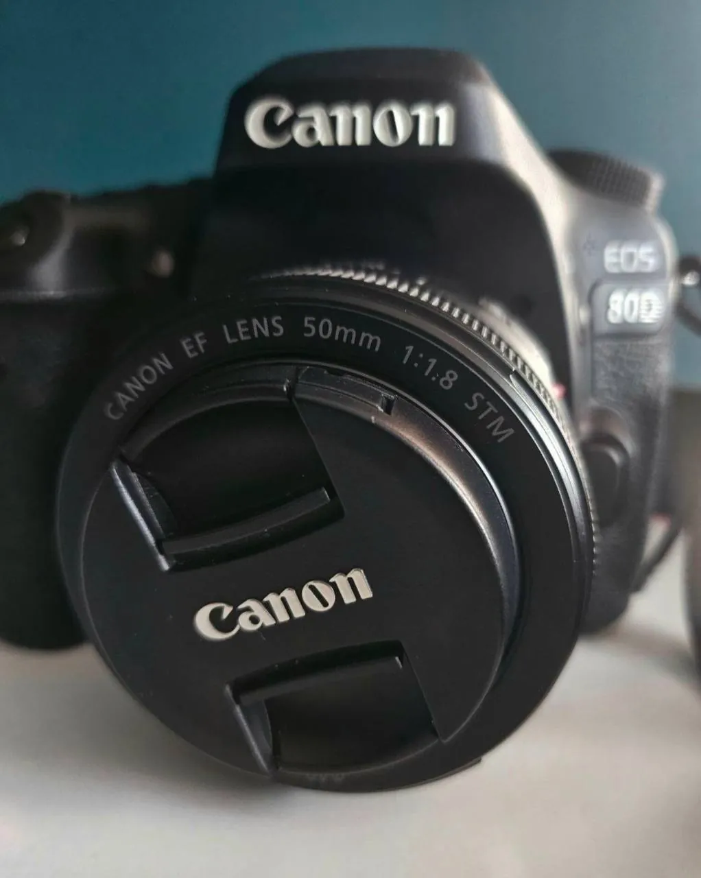 Фотоаппарат Canon 80D с объективом 50mm 2