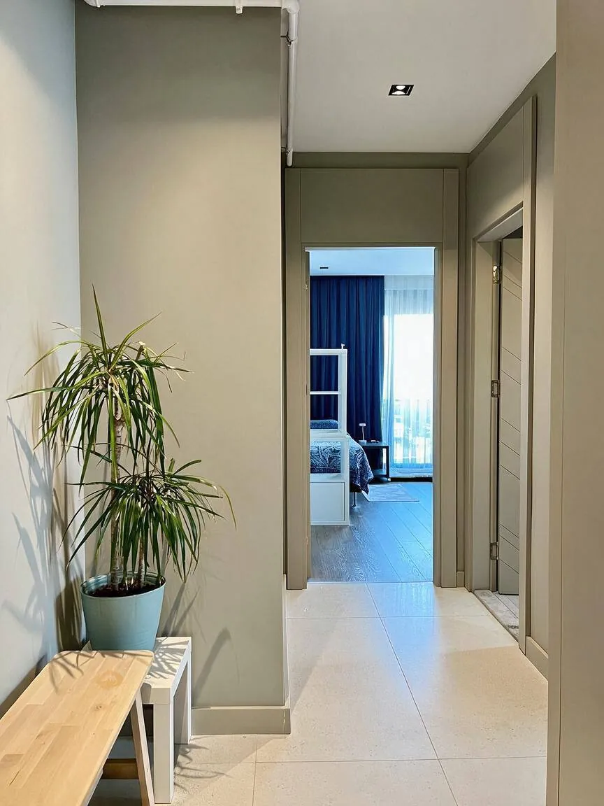 Квартира 1+1 41 м² с видом на бассейн, Хурма 2