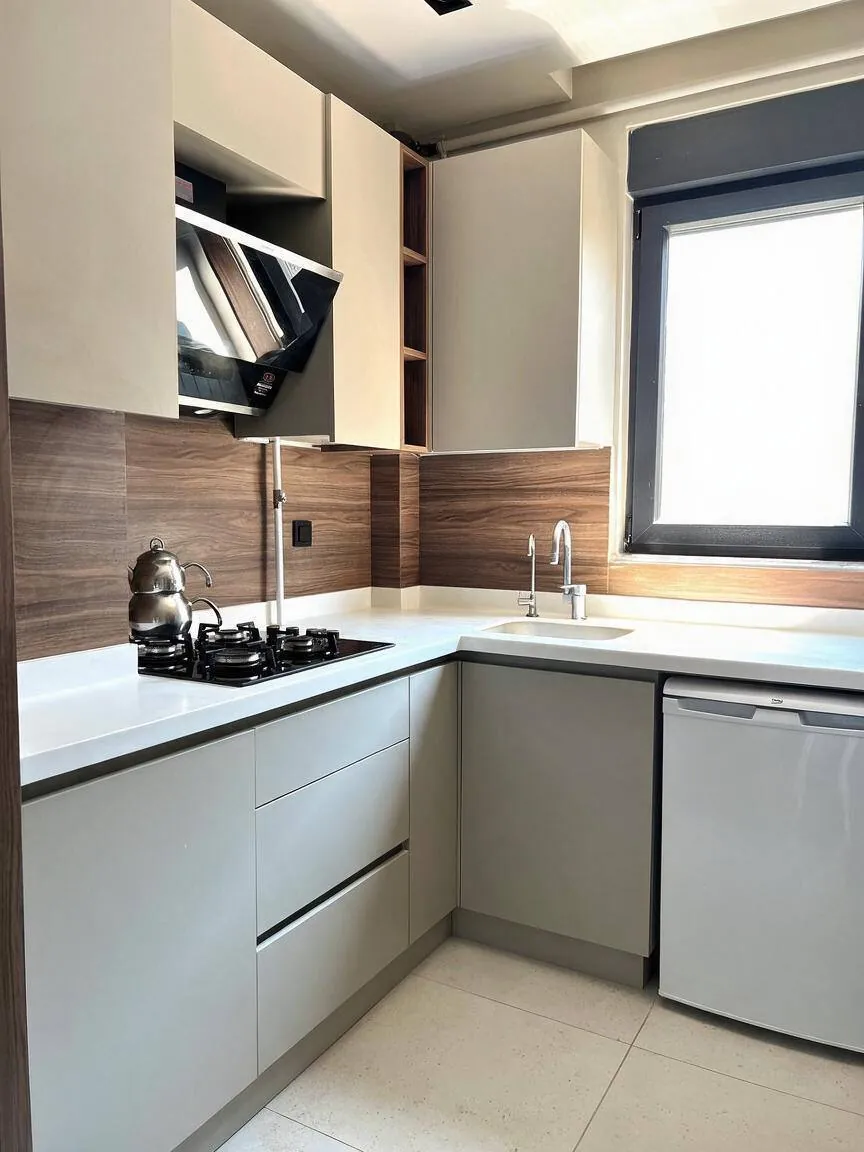 Квартира 1+1 41 м² с видом на бассейн, Хурма 4