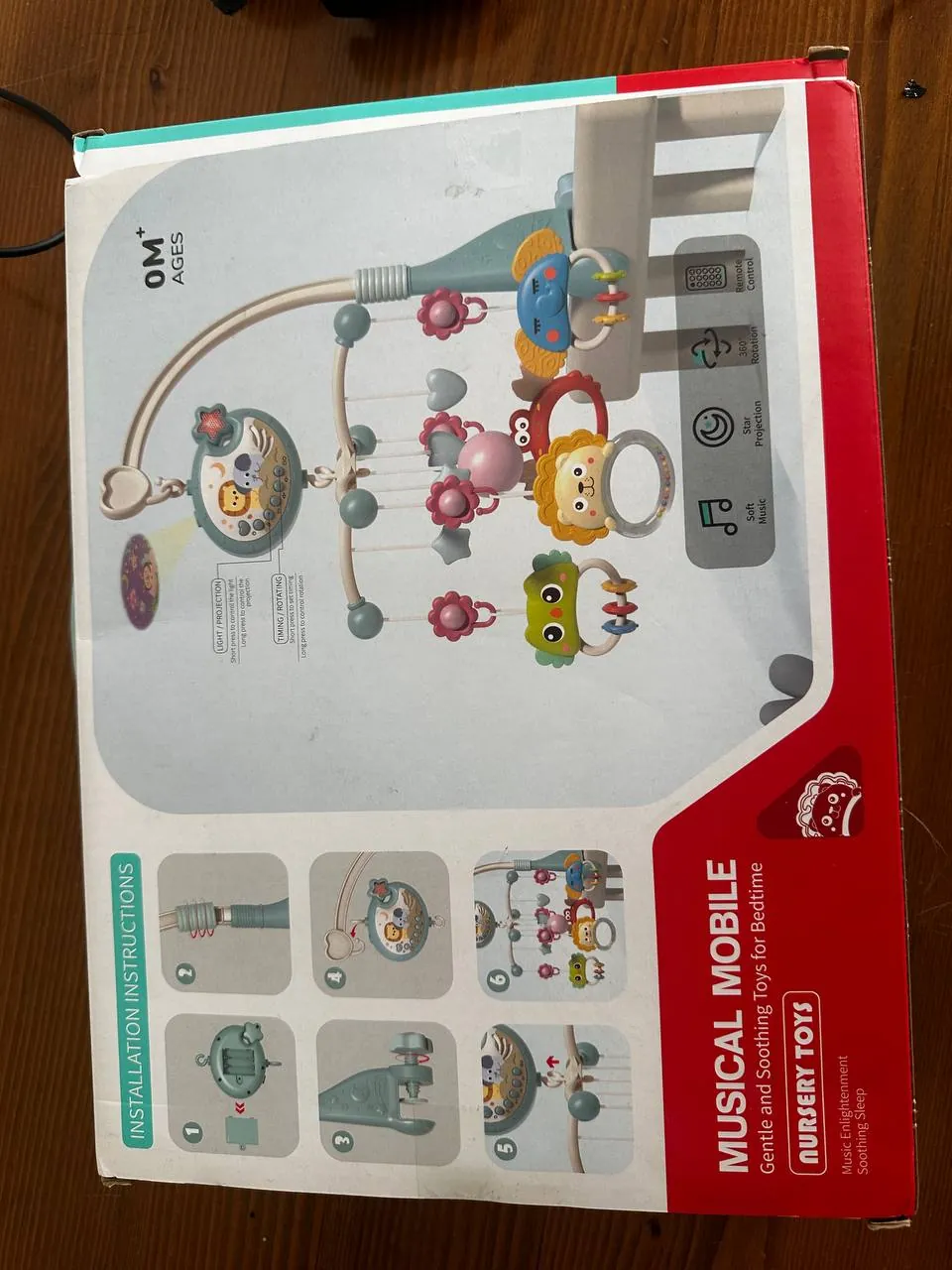 Навесная игрушка на детскую кроватку 2
