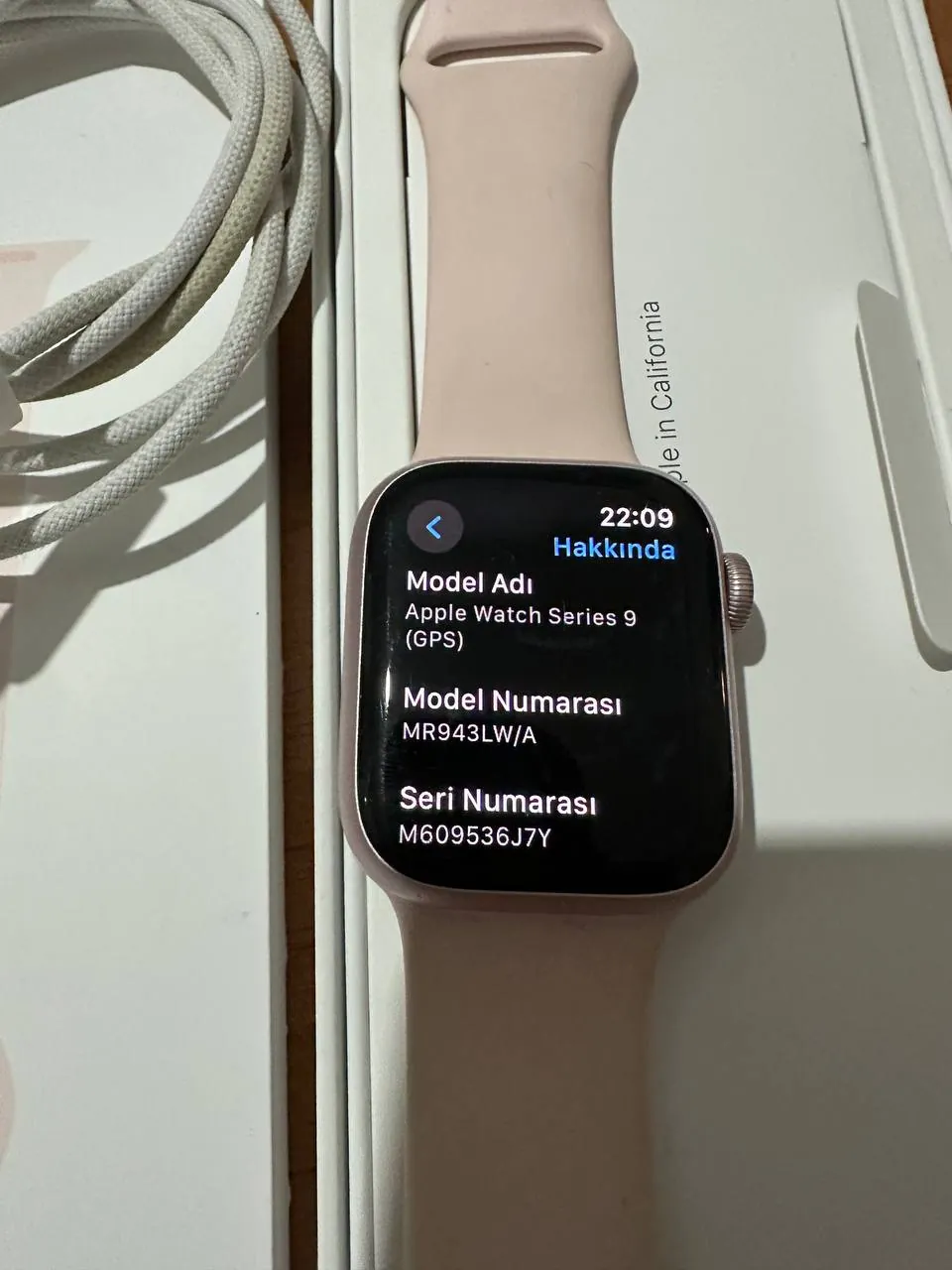 Apple Watch 9 с батареей 95% в Кепезе 2
