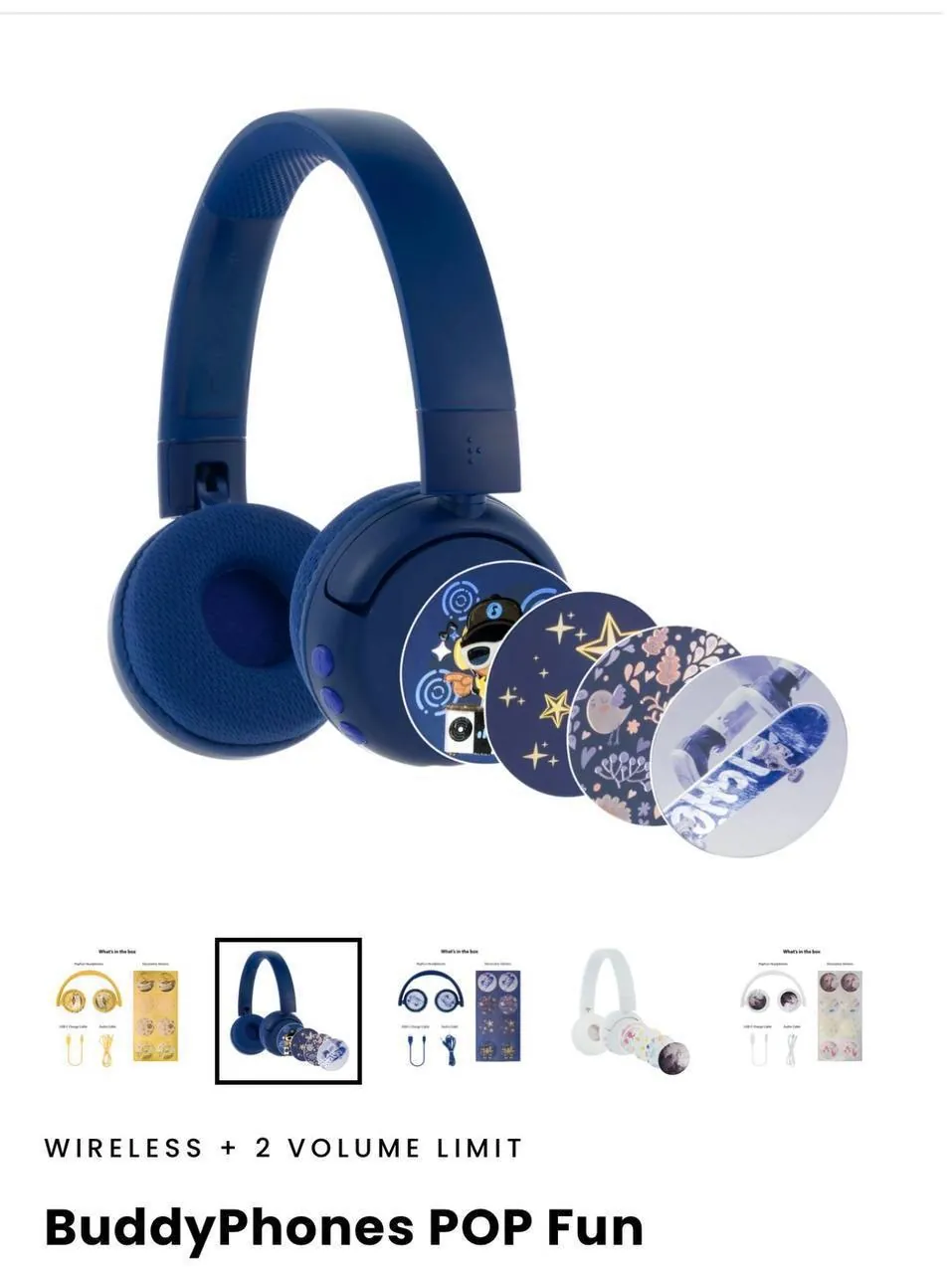 Детские наушники BuddyPhones 3