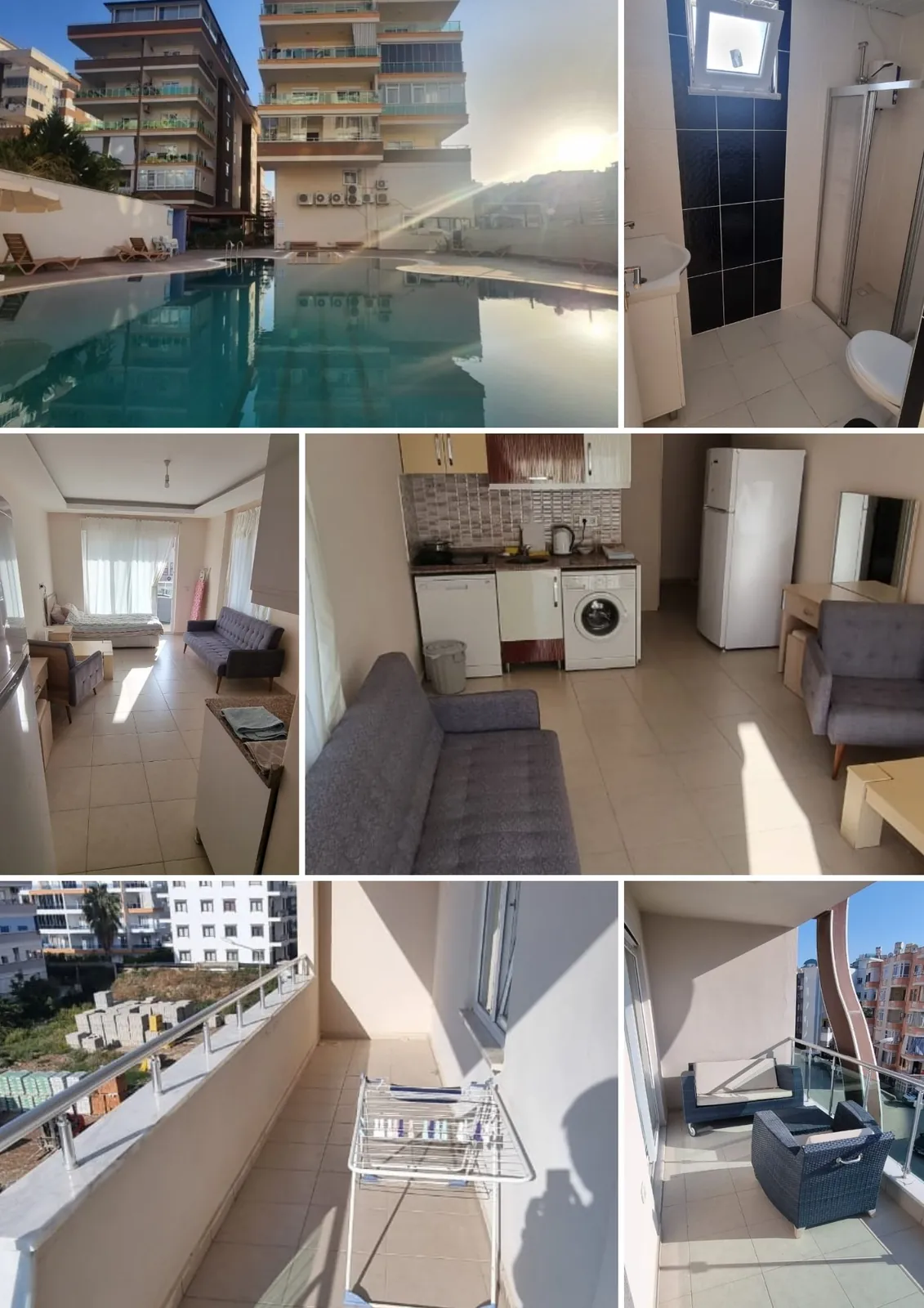 Квартира-студия в Gitar Residence, Махмутлар 1