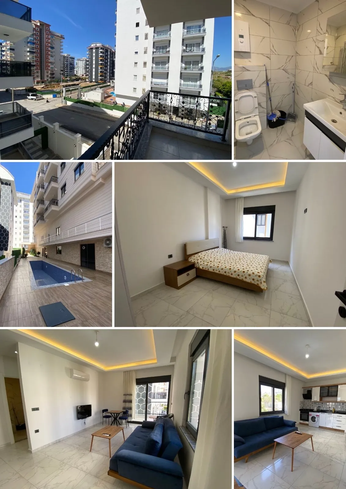 Квартира 1+1 в Novita 11 Residence, Махмутлар 1