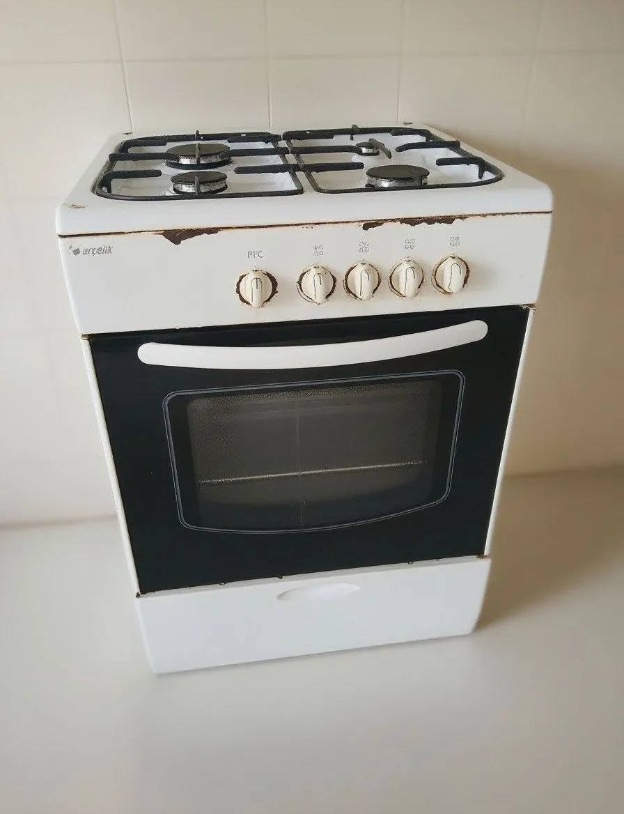 Газовая плита с электродуховкой 1