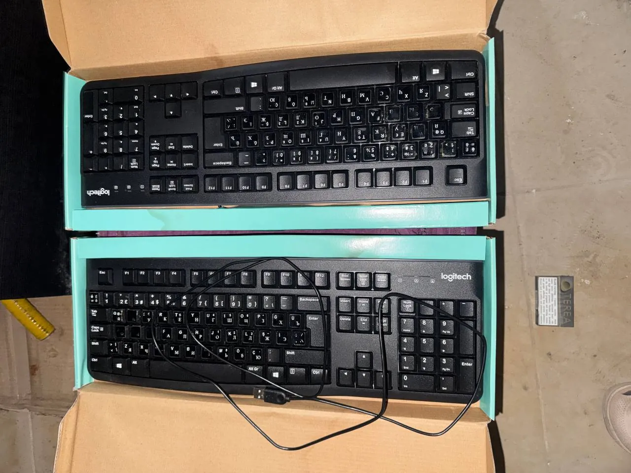 Клавиатура Logitech K120 новая 1