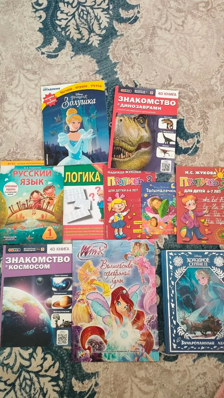 Детские книги и прописи на русском 5-7 лет 1