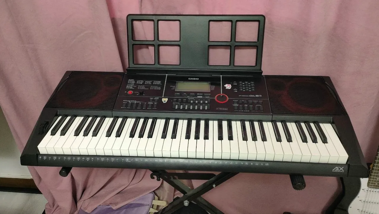 Синтезатор Casio с подставкой, использовался полтора года 1