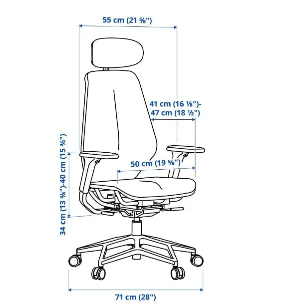 Компьютерное игровое кресло IKEA STYRSPEL 2