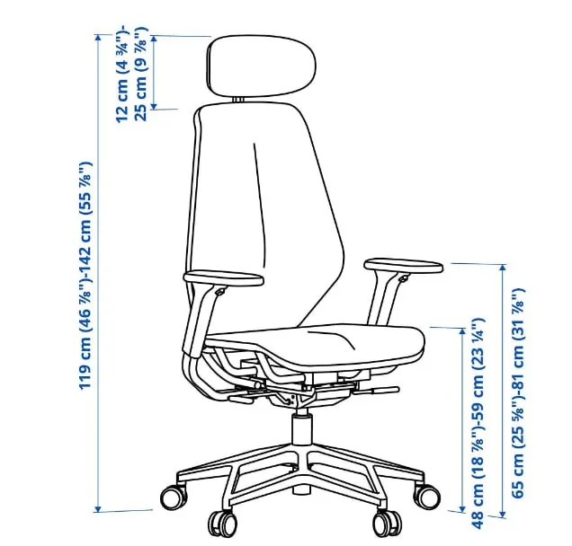 Компьютерное игровое кресло IKEA STYRSPEL 1