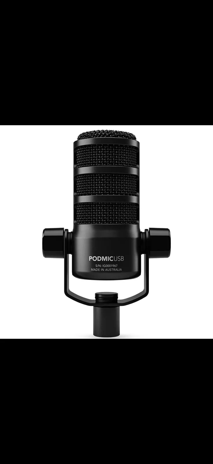 Новый микрофон для подкастов и записи 2