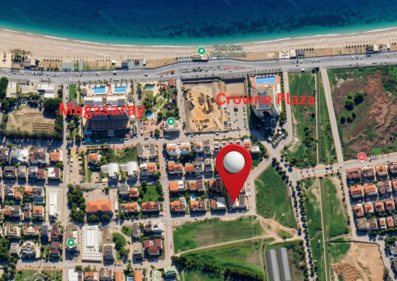Квартира 2+1 120 м² в Гюрсу 1